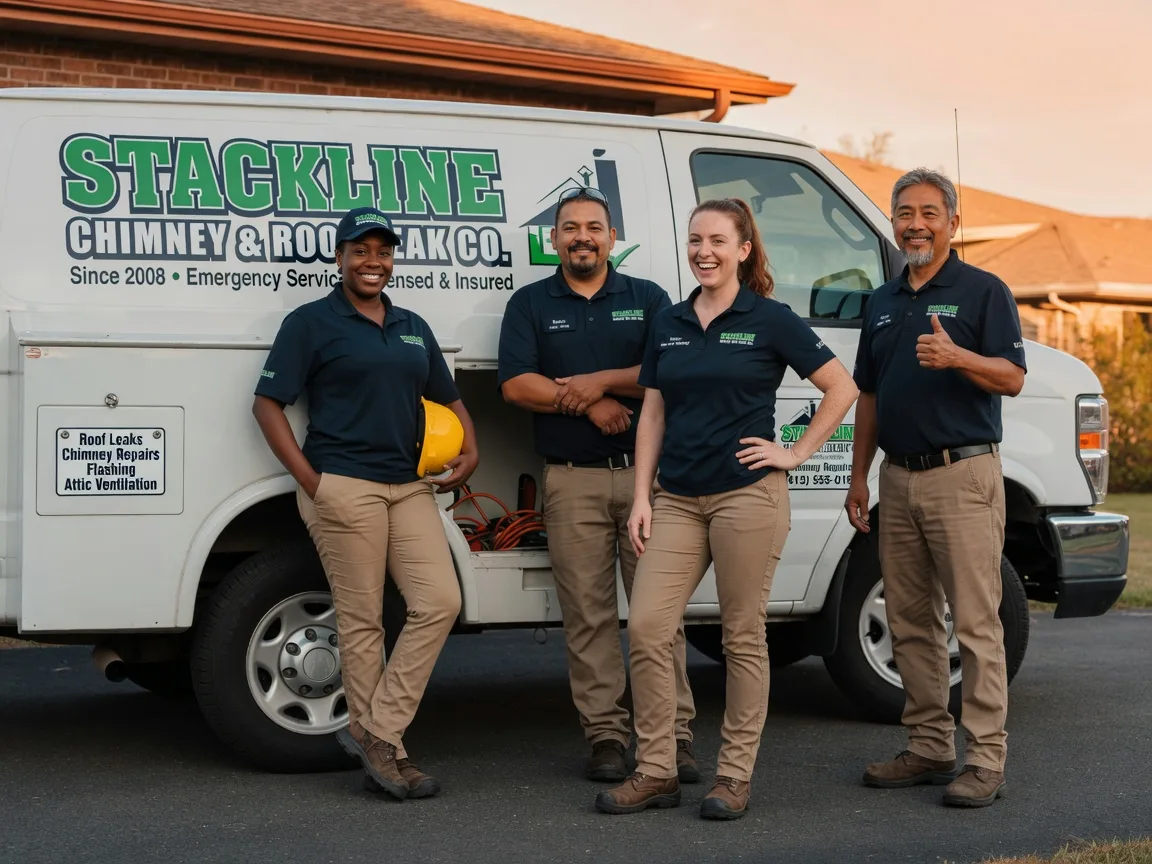 Chimney flashing repair company in Aulander, NC